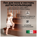 Лак для полов и лестниц антискользящий 0,8 кг MDC-0020030002